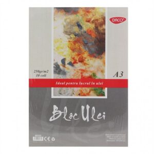 Bloc A3 ulei 250g 10 file Daco