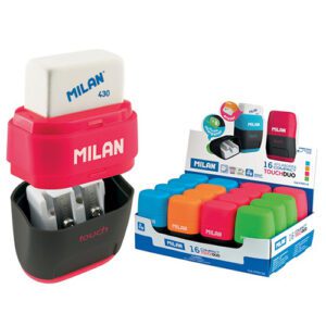 Ascutitoare cu radiera Touch Milan