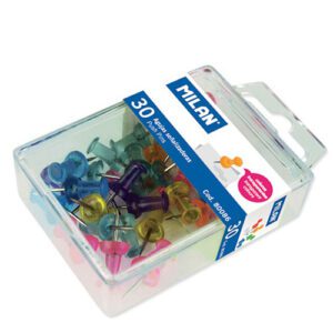 Pioneze  panou  pluta color 30 buc/set Milan