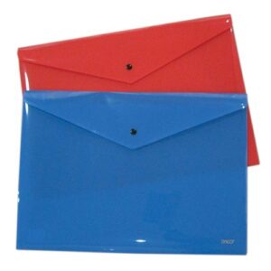 Mapa plastic A3 plic cu capsa, diverse culori Daco