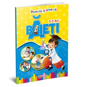 Carte de activitati baieti 3-6 ani