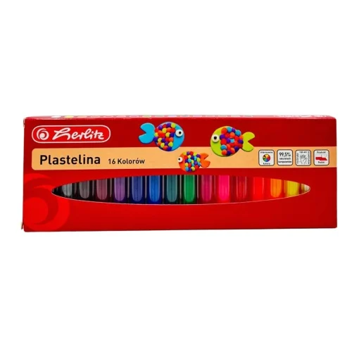 plastilina herlitz 16 culori