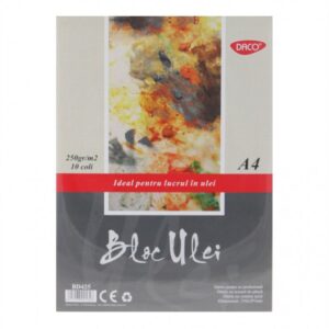 Bloc A4 ulei 250g 10 file, Daco