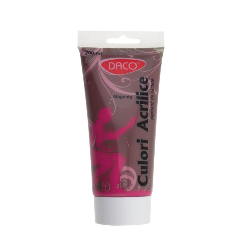 Culori acrilice tub 200 ml Daco diverse culori - imagine 21