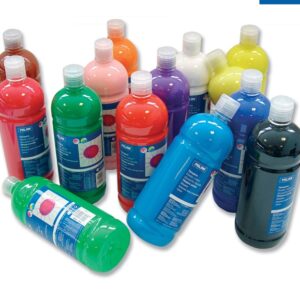 Tempera 1000 ml Milan, diverse culori