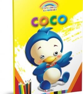 Coco- carte de colorat cu imagini mari