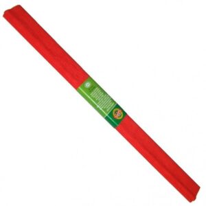Hartie creponata 50*200 cm, rosu, Koh-i-noor