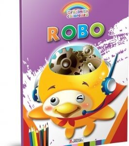 Robo- carte de colorat imagini mari