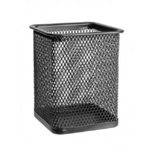 Suport din plasa metalica patrat negru