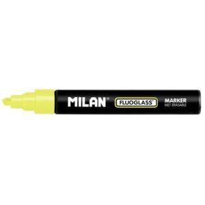 Marker pentru sticla Fluoglass galben Milan
