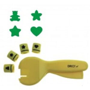 set perforator cu 4 modele de 1 cm