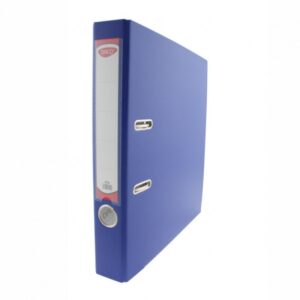 Biblioraft plastifiat 5 cm albastru Daco