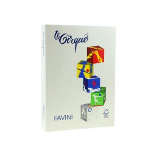 Carton color 160 g/mp A4 ivory (crem) Favini 110