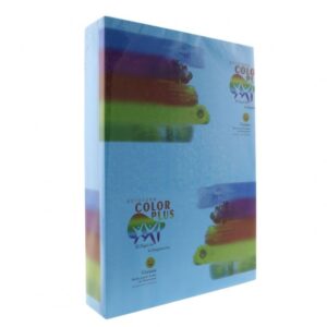 Hartie colorata 80 g/mp A4  albastru inchis Clariana