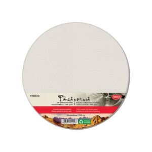 Panza pictura pe sasiu rotund 20 cm Daco