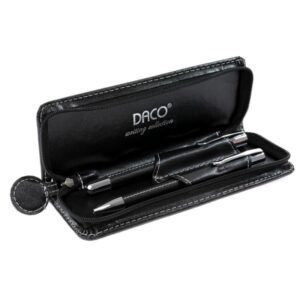 Set pix + stilou negru Daco
