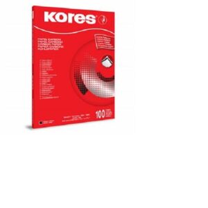 Carbon A4 100/top, negru Kores