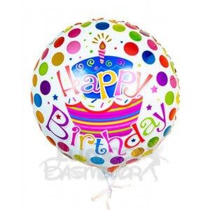 Balon folie Happy Birthday