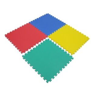 Puzzle burete dimensiune mare 60*60*2.2 cm, 4 culori/set
