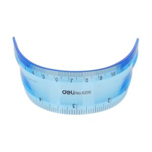 Rigla 30 cm flexibila Deli