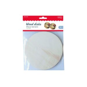 Discuri de lemn 16.5 cm Daco ADL334
