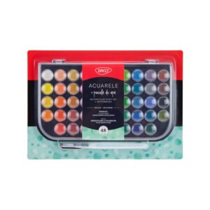 Acuarele  48 culori Daco AR480