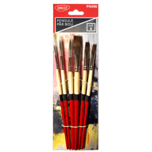 Pensula set 6 par bou Daco PN596