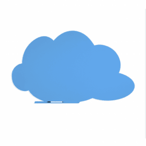 Tabla magnetica skinshape cloud cu suprafata lacuita 75*115 cm