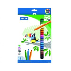 Carioca 18 culori varf conic Milan