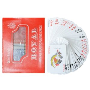 Carti de joc plastic Royal