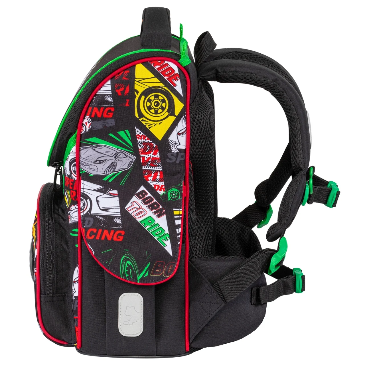 Ghiozdan ergonomic neechipat Speed Round, Tiger Family - imagine 3