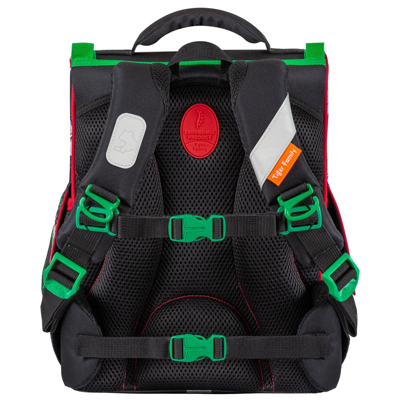 Ghiozdan ergonomic neechipat Speed Round, Tiger Family - imagine 5