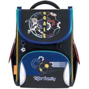 Ghiozdan ergonomic neechipat Goal Tiger