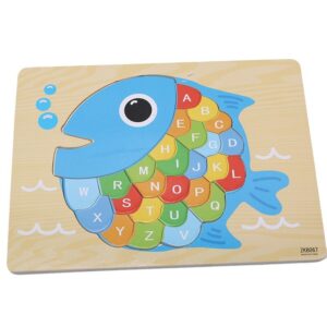 Puzzle din lemn  Peste