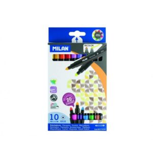 Carioca 10 culori bicolor Milan