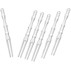 Set scobitori decorative plastic 50 buc