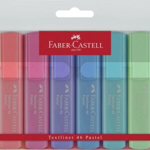 Evidentiator Faber Castell 8 culori/set Pastel