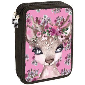 penar echipat 2 fermoare pink deer