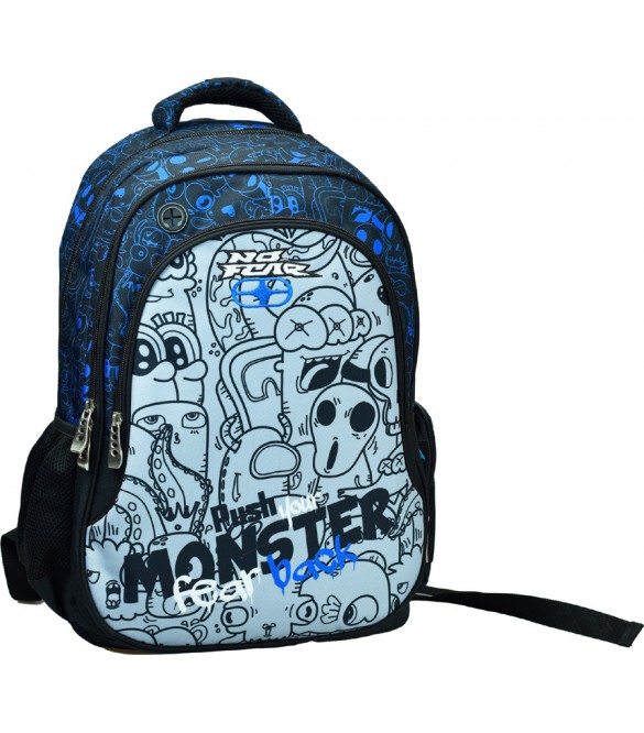 ghiozdan adolescenti monster