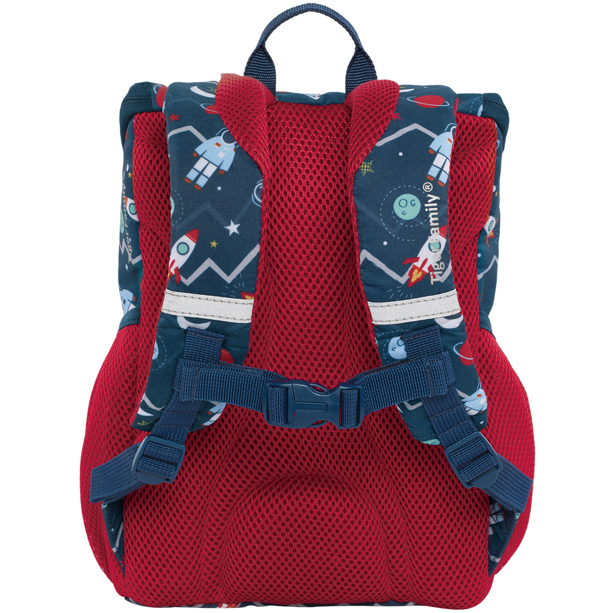 Ghiozdan gradinita ergonomic Astronaut Tiger Family - imagine 2