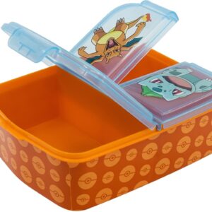Cutie sandwish 3 compartimente Pokemon 530-08020