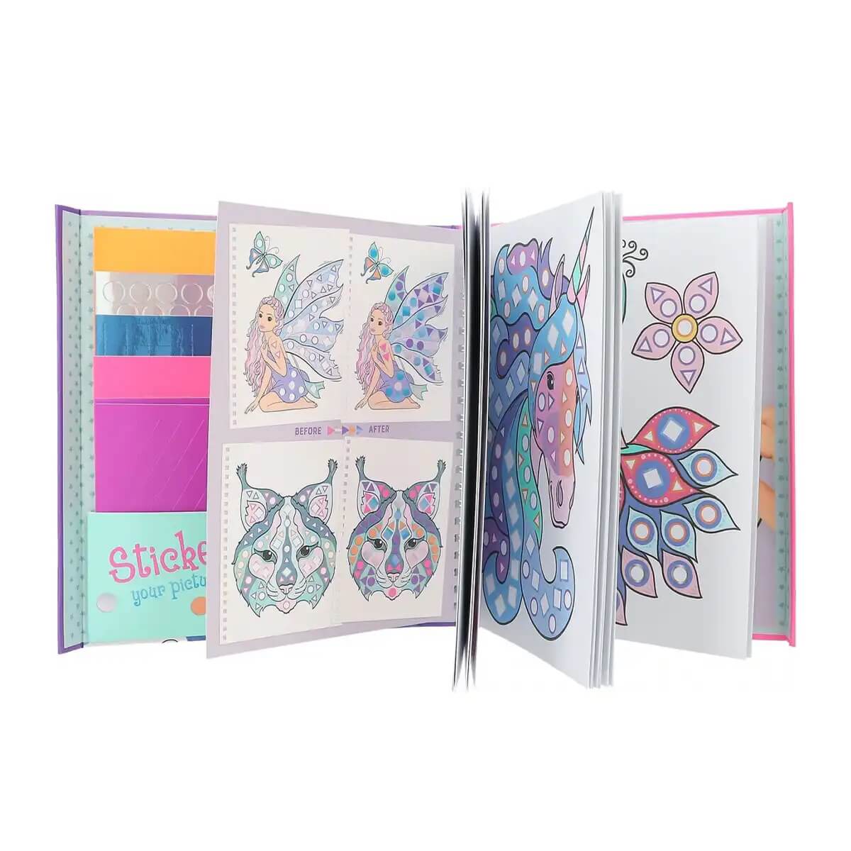 Carte cu stickere Fantasy Top Model 12079 - imagine 6