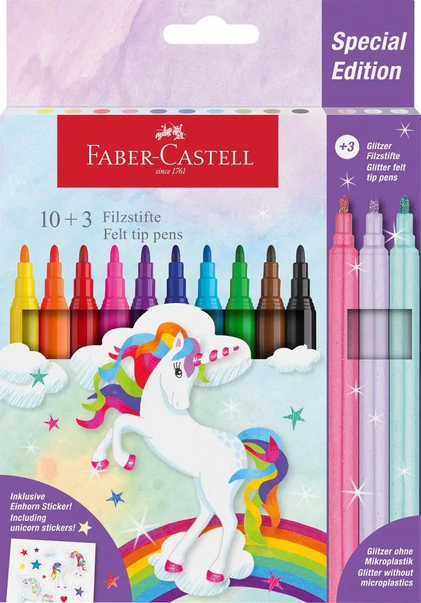 carioca 10+3 unicorn faber castell
