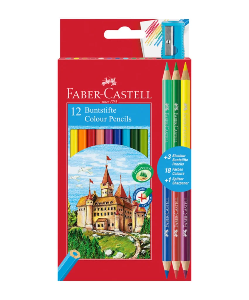 creioane colorate eco faber castell