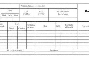 Bon de consum (colectiv) 1/2 A4 carnet
