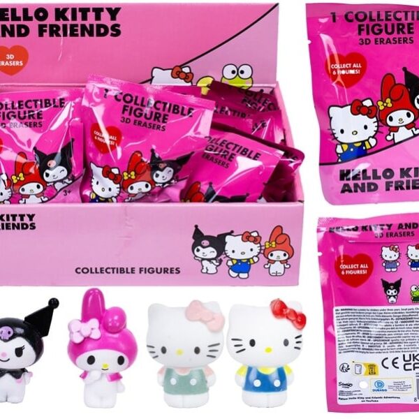 radiera 3d hello kitty and friends