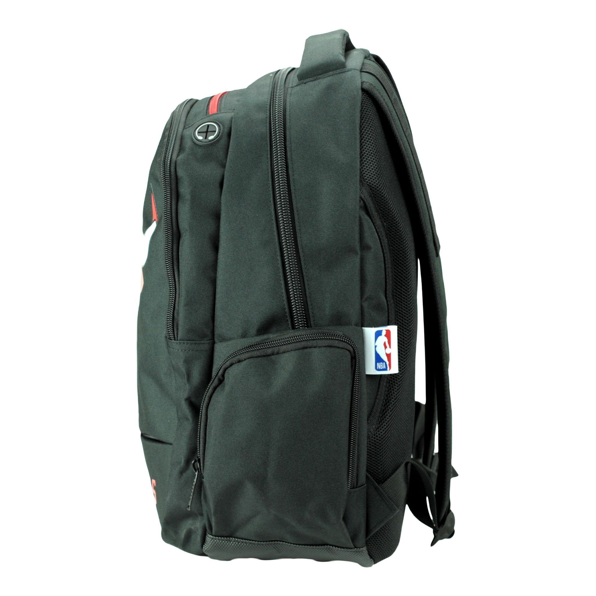 Ghiozdan Chicago Bulls 48 cm, 2 compartimete, sectiune laptop, ergonomic 378-03031 - imagine 2