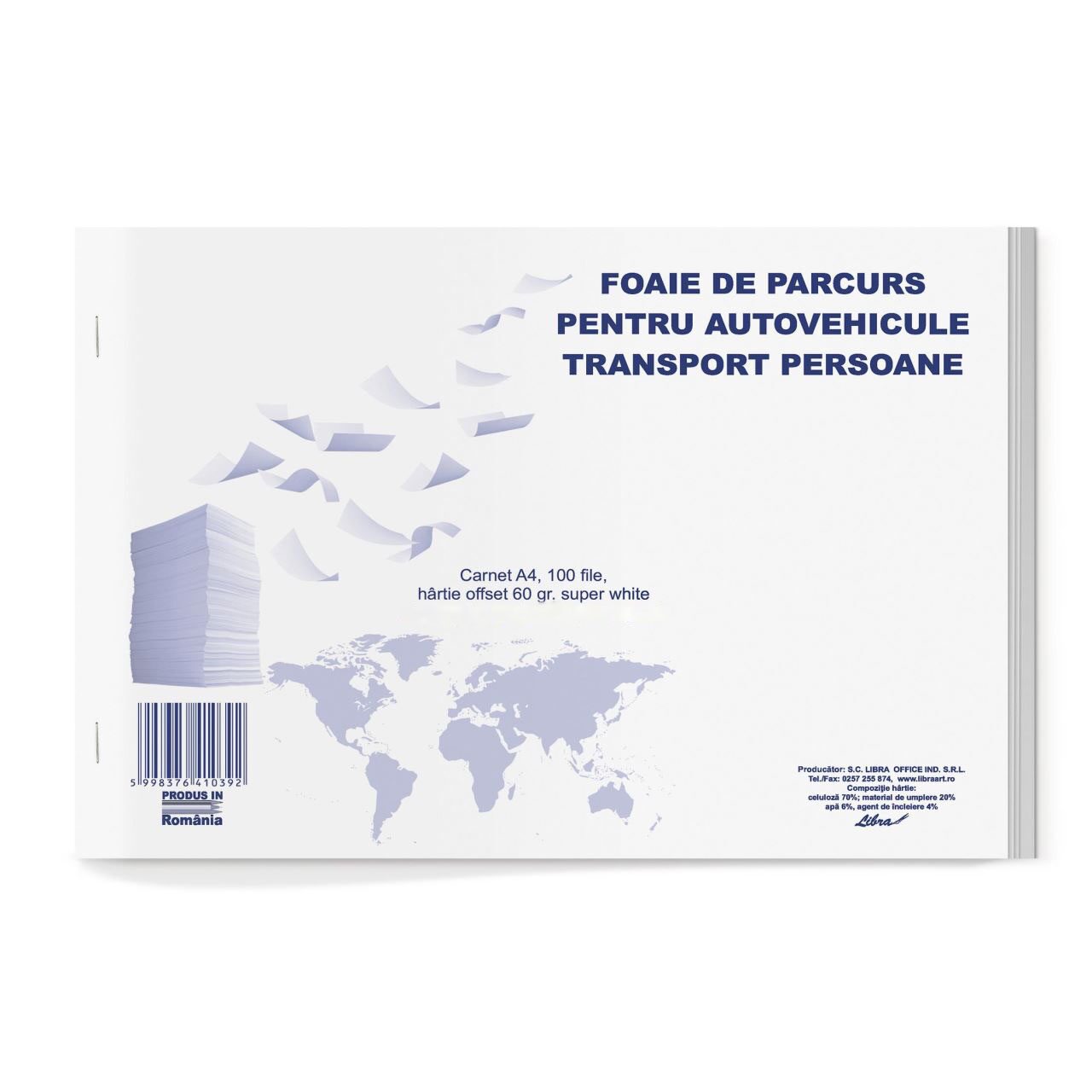 foaie de parcurs transport persoane