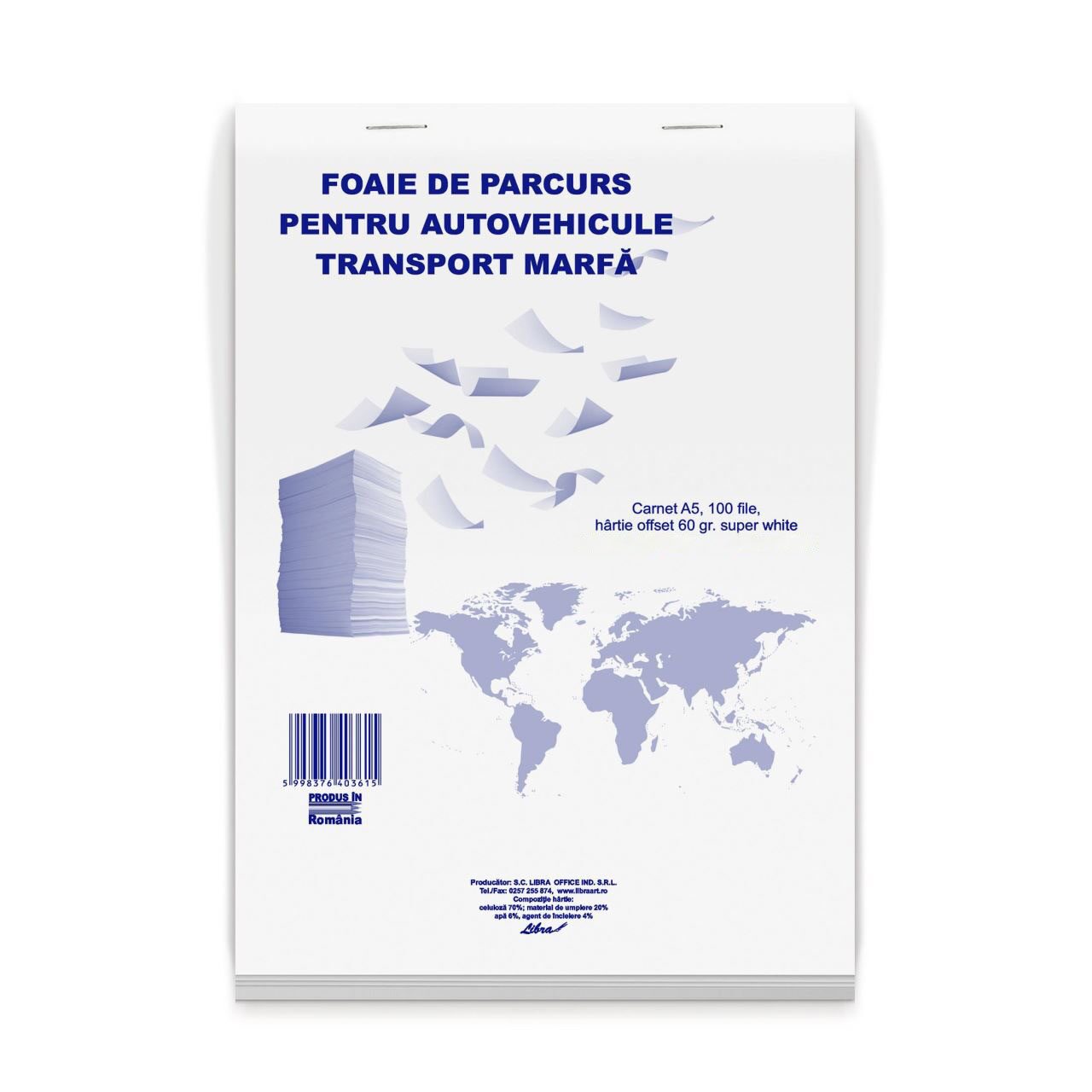 foaie de parcurs transport marfa