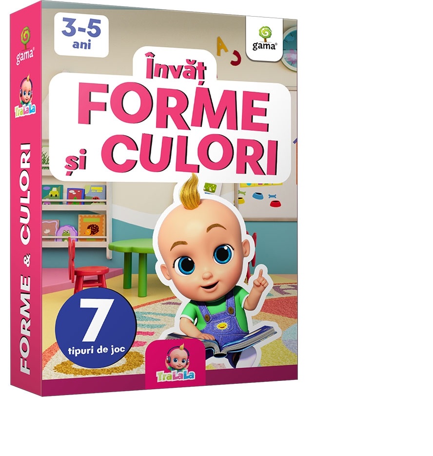 Învăț forme și culori